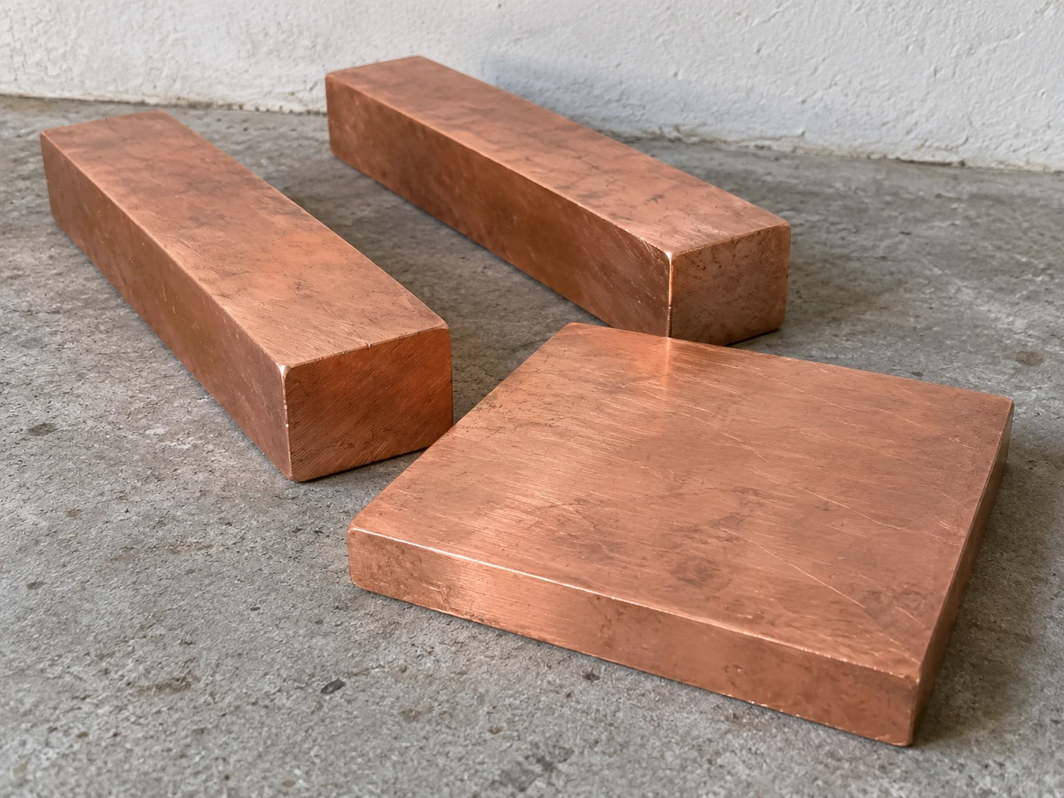 copper flat bar stock