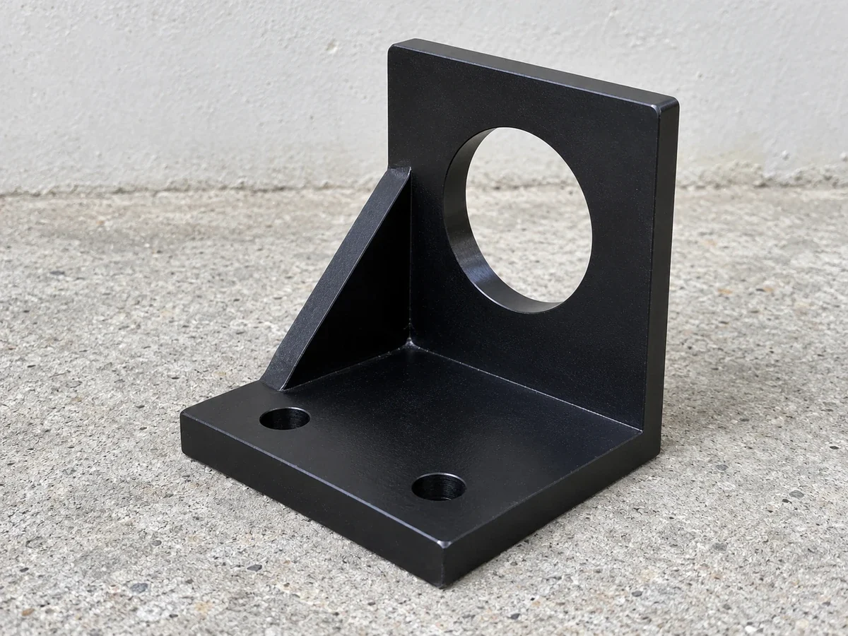 anodized aluminium angle bracket