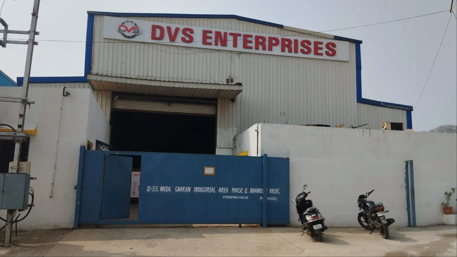 DVS Chakan facility exterior