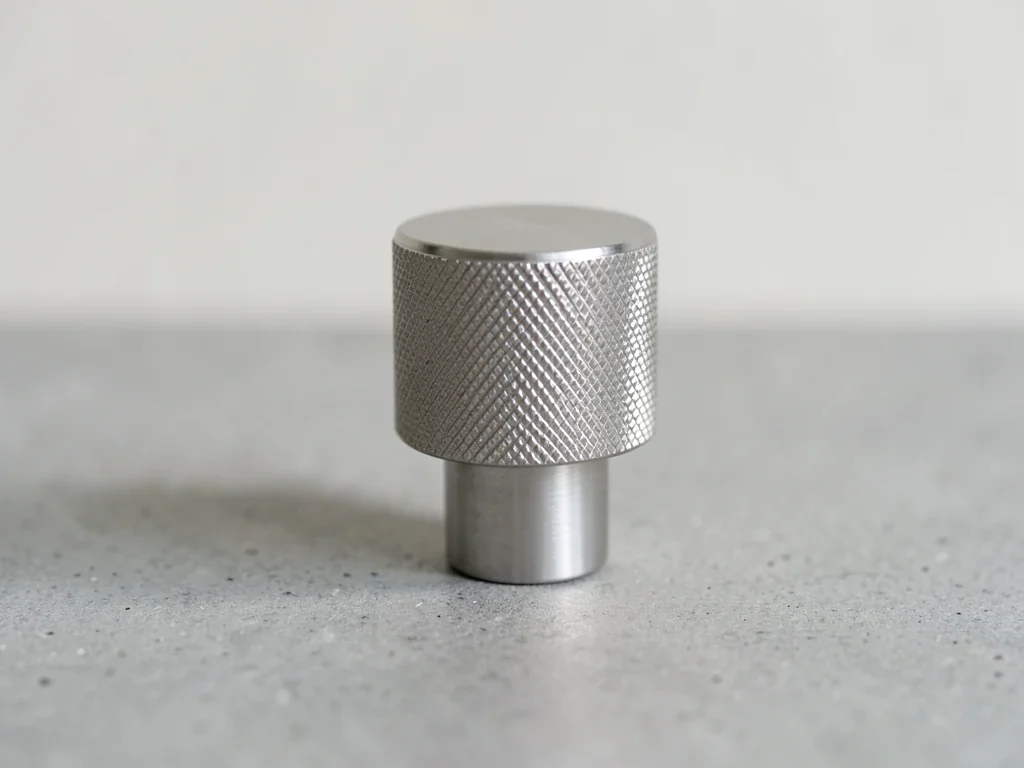 satin nickel hardware knob
