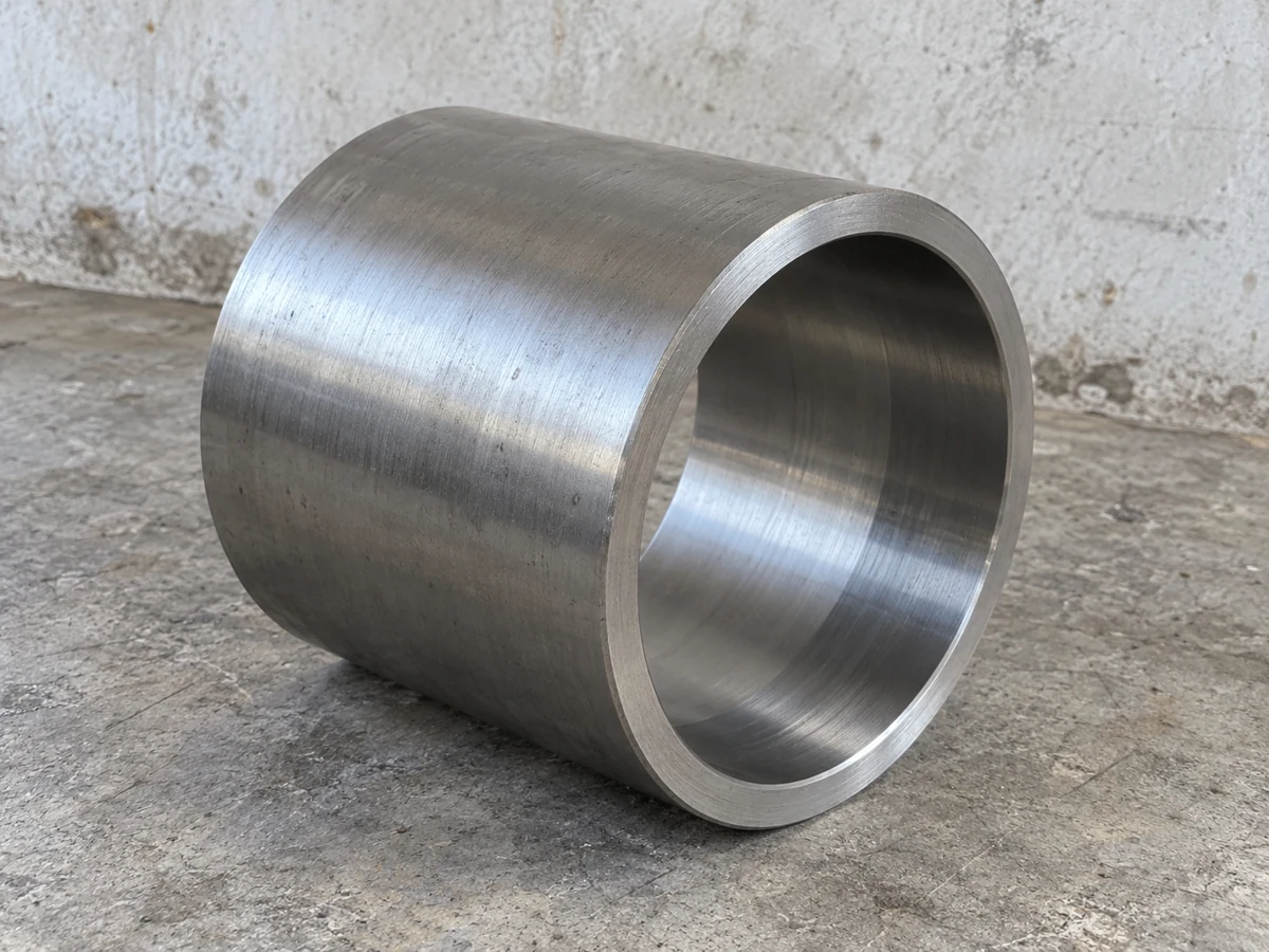 Precision-ground steel sleeve — representative component illustration