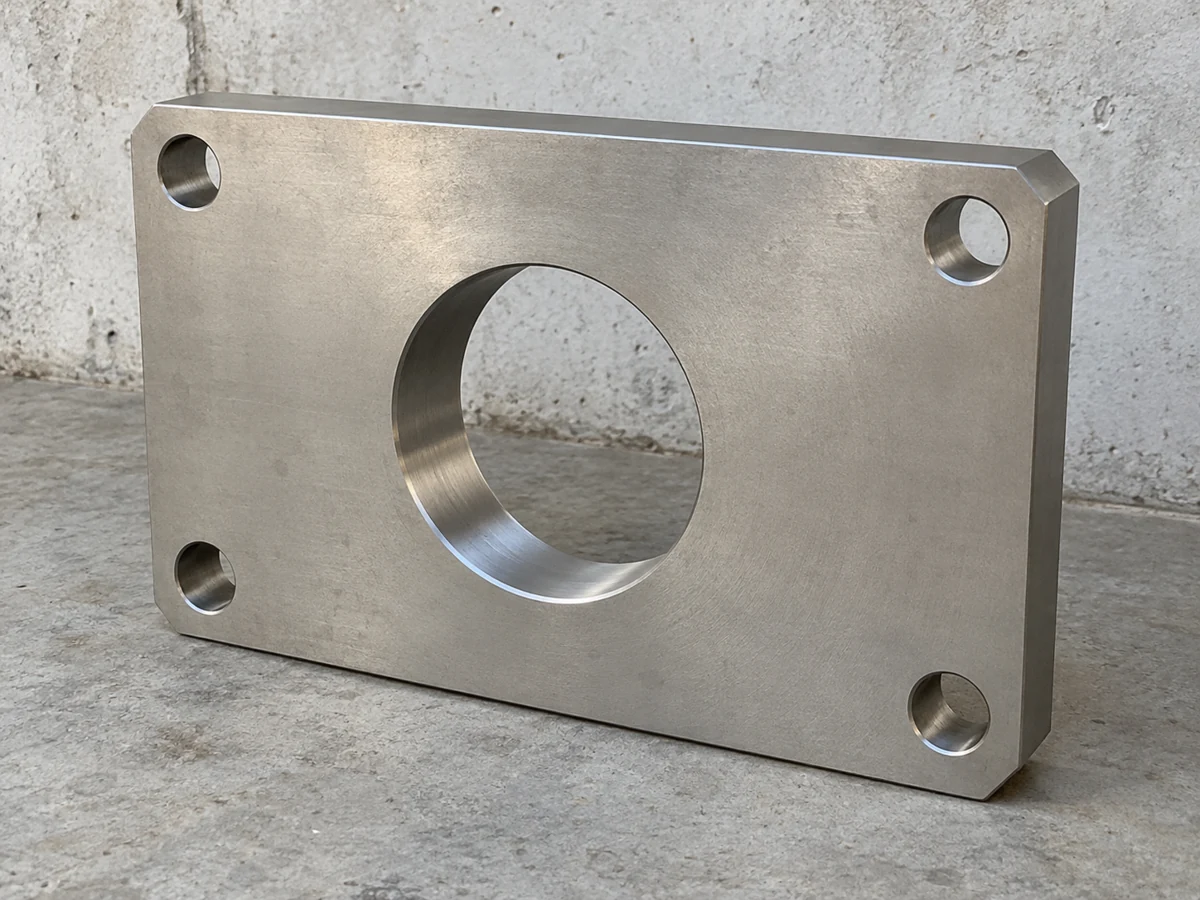 Electroless nickel hydraulic cover — representative component illustration