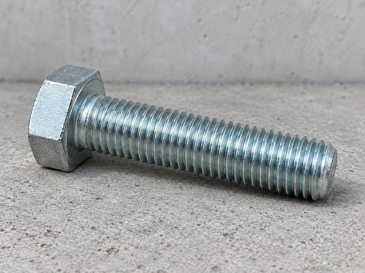 zinc plated fasteners — representative illustration